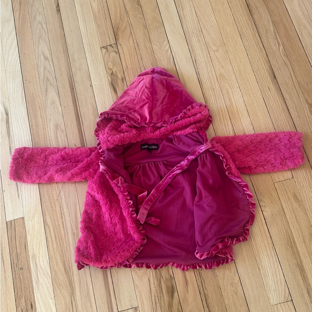 FAUX FUR DRESS COAT - Picture 6 of 6